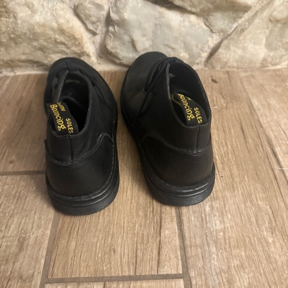 Dr Martens Sussex Black Pebbled Leather Slip Resistant Chukka Boots Sz 12 - Picture 6 of 6